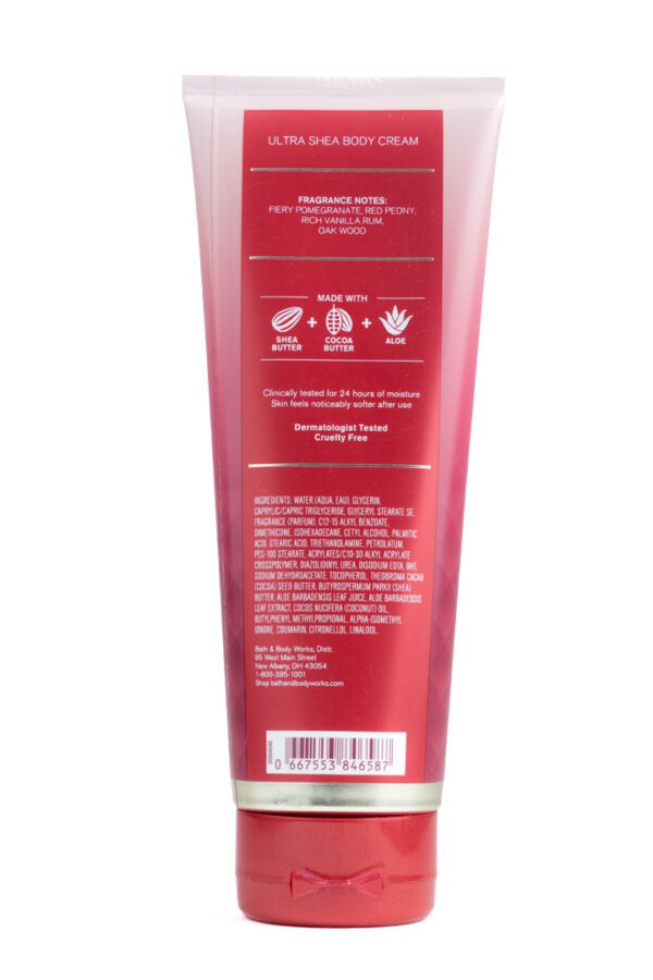 BATH AND BODY FOREVER RED LOTION BACK2945